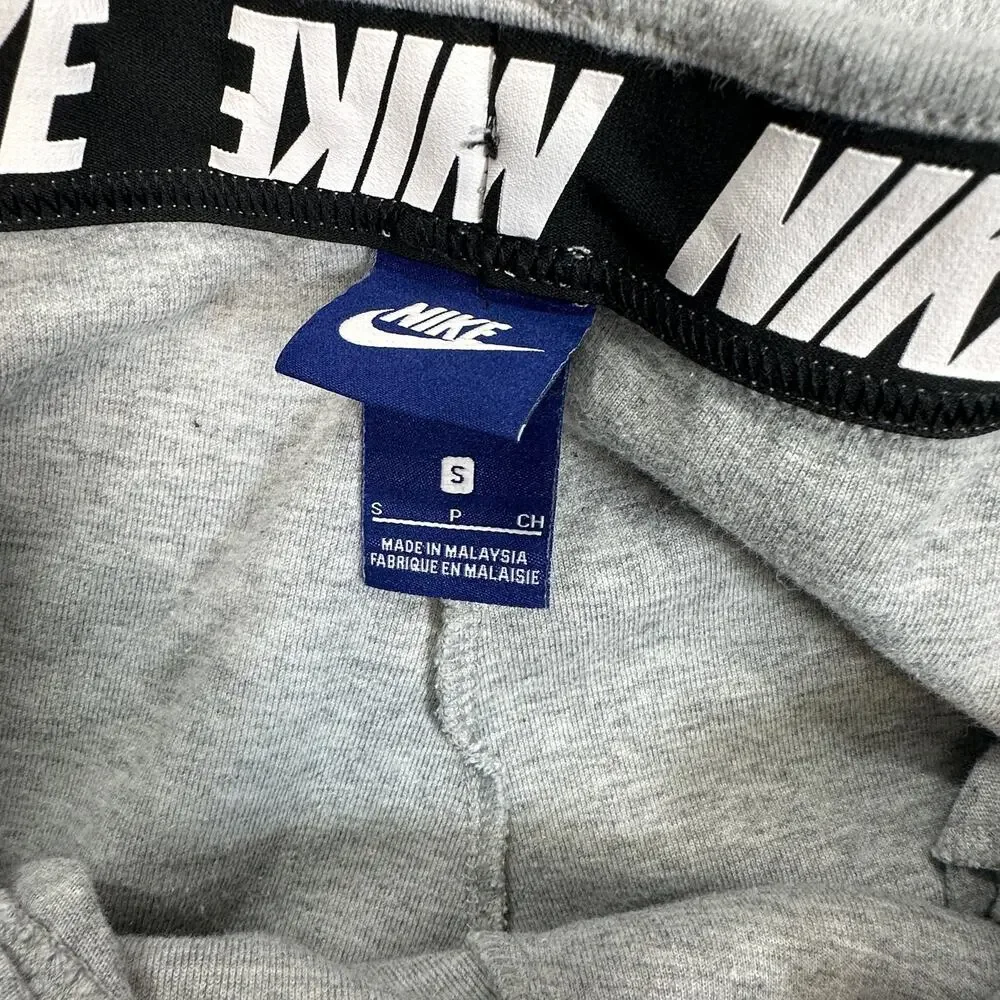 Nike Sweatpants WMNS S Gray NSW AV15 Athletic Pant High Rise Stretchy Active
